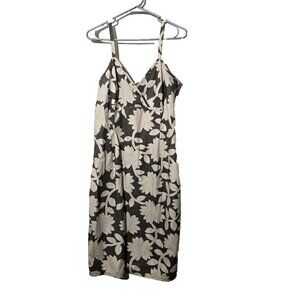 Vtg Old Navy Dress Sz 12 Babydoll Floral Breathable Y2K Spaghetti Strap V-Neck